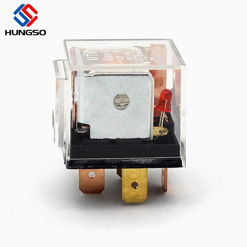 Transparent SPDT 1Z Car Automotive Power 12 Volt 40A 5PIN Auto Relay 12v