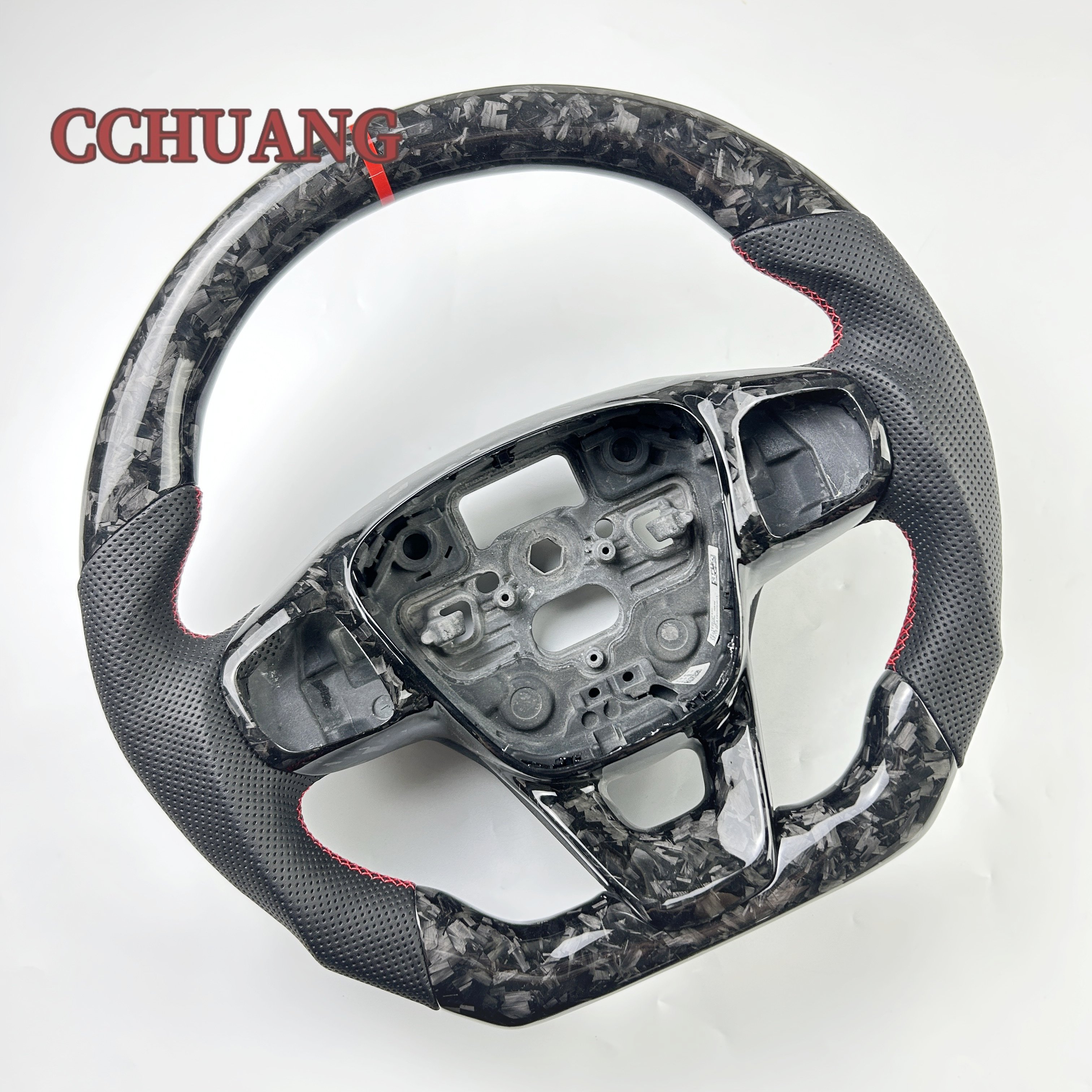 Custom forged carbon fiber steering wheel to fit 2016-2023 Ford Focus ST RS MK2 MK3 MK4 car steering wheel