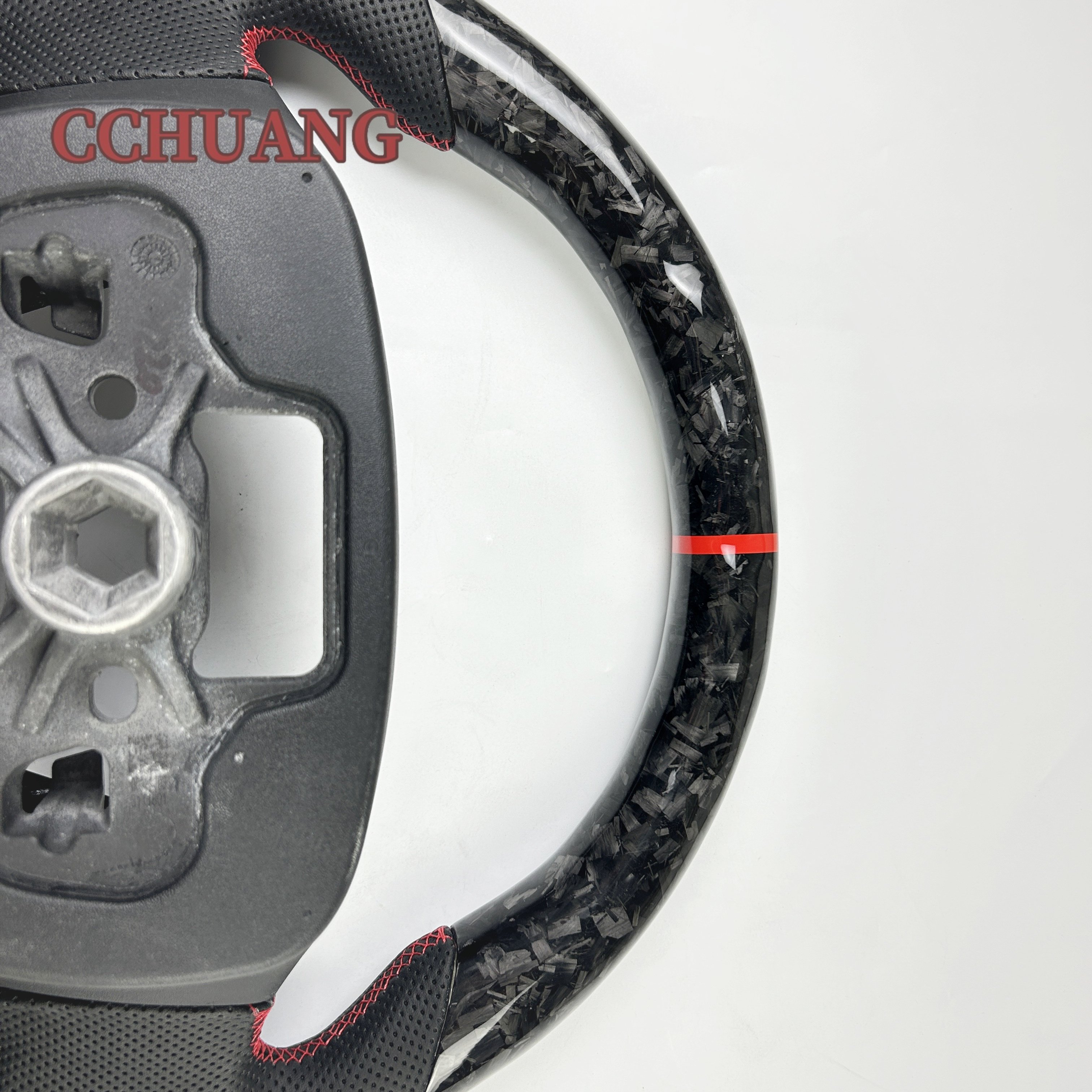 Custom forged carbon fiber steering wheel to fit 2016-2023 Ford Focus ST RS MK2 MK3 MK4 car steering wheel