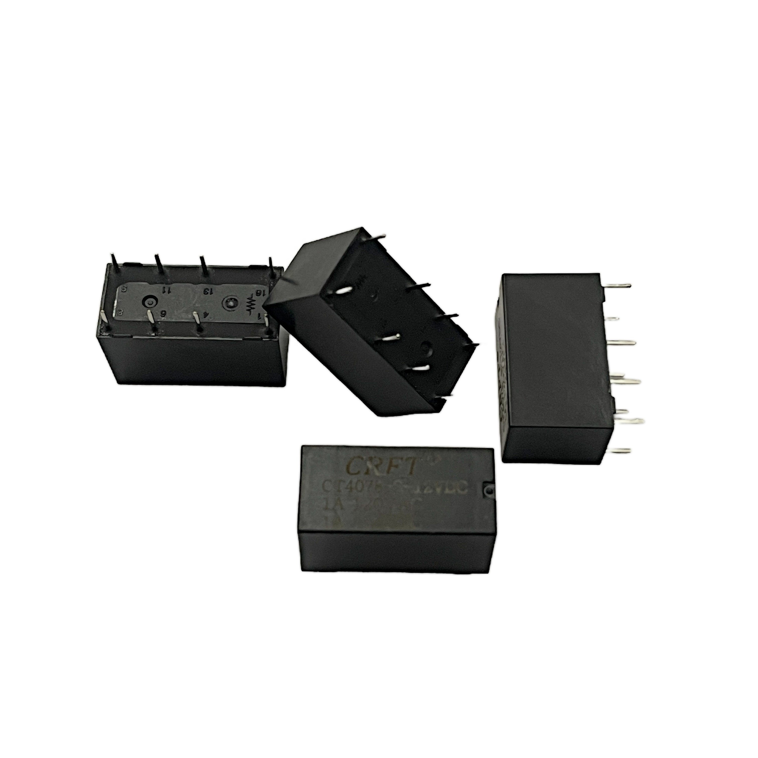 CT4078 small signal relay DPDT 8pin 1A/120VAC 2 Form C configurayions electromagnetic sealed power relay