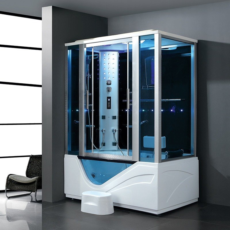 Factory Direct Supplier Bathroom Bath Steam Enclosure Glass Shower Cabin With Shower