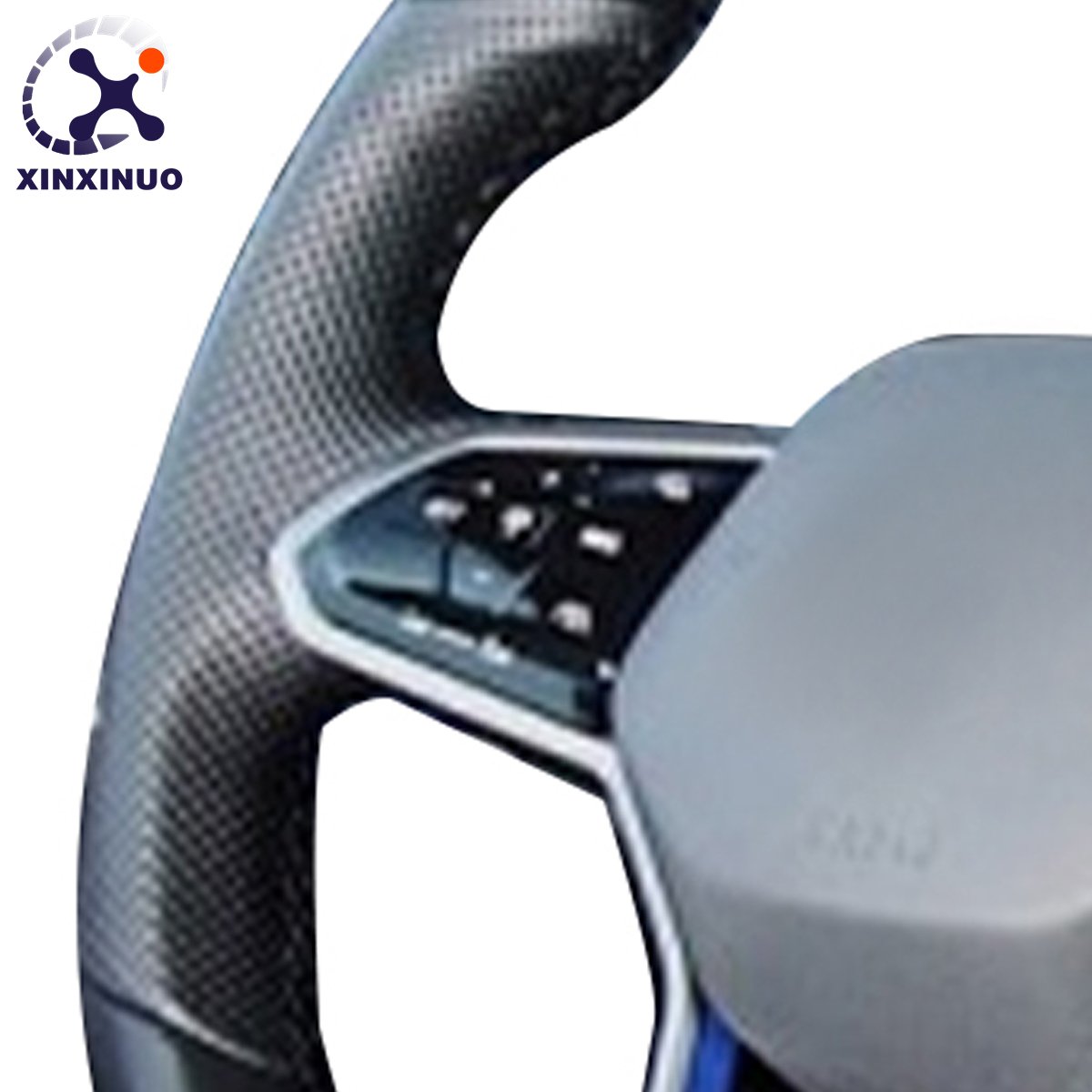 Car Accessories Interior Decoration Leather Steering Wheel For Volkswagen 2012-2019 Golf R-Line GTI GTS GLI mk7 mk6 Models