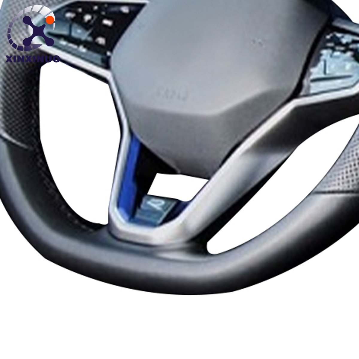 Car Accessories Interior Decoration Leather Steering Wheel For Volkswagen 2012-2019 Golf R-Line GTI GTS GLI mk7 mk6 Models