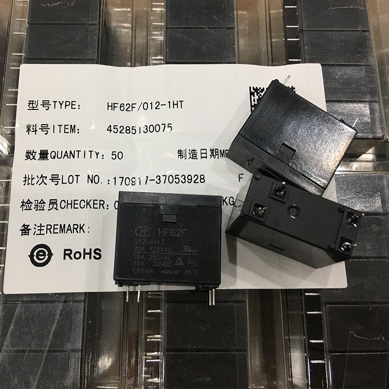 Hongfa Relay HF62F-012-1HT Heater Use New and Original in Stock
