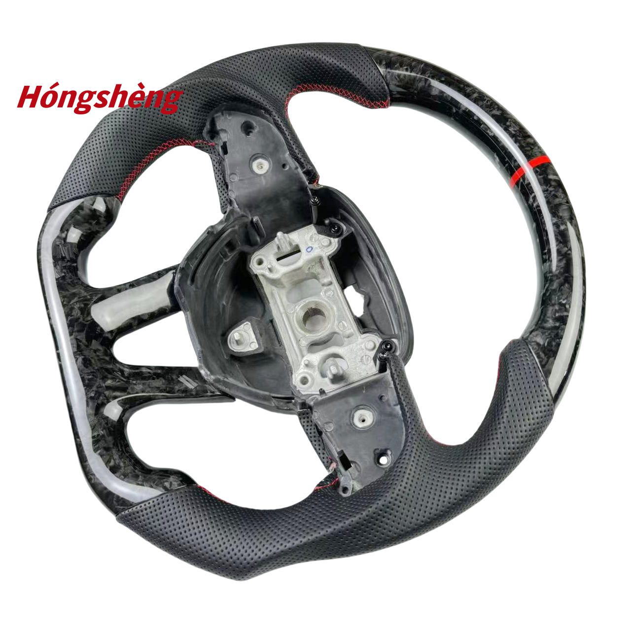 Car Carbon Fiber Steering wheel 2015 Dodge Challenger Steering wheel Custom forged carbon fiber steering wheel