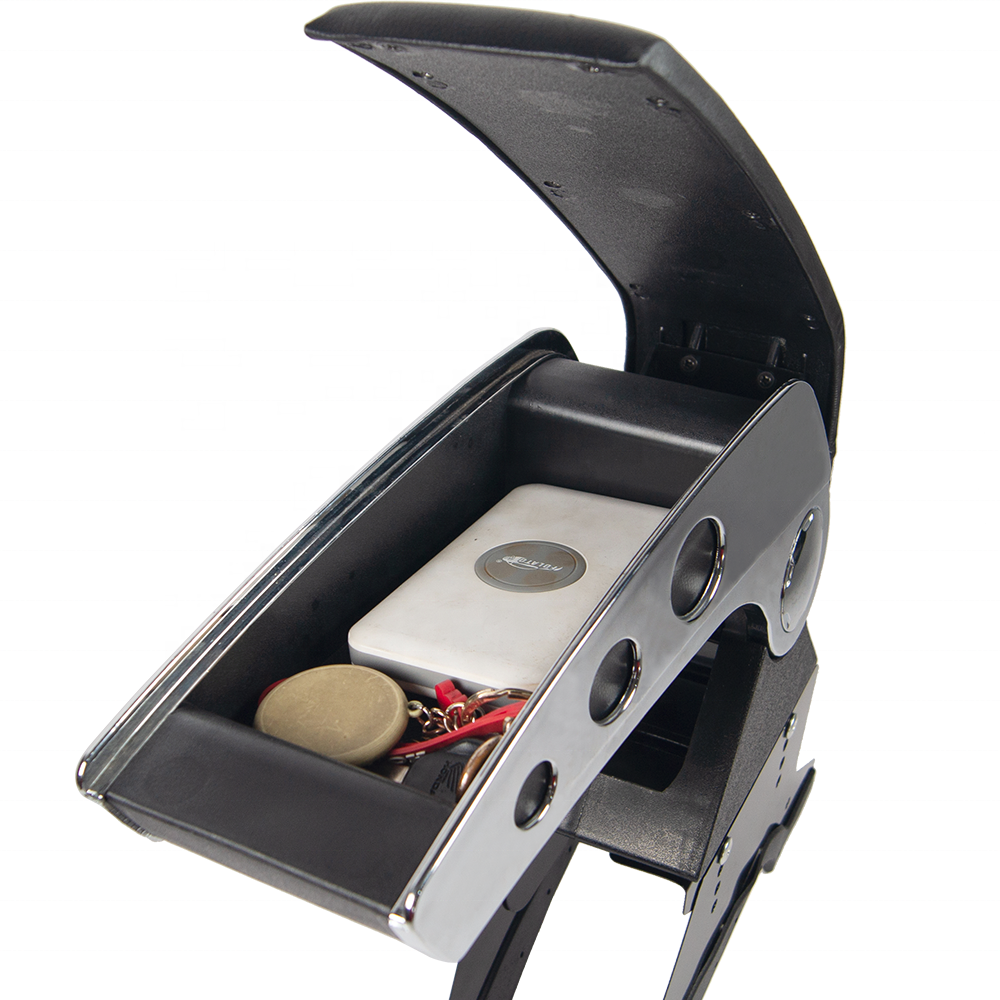 Good Quality Universal Plastic Car Accessories Auto Leather Console Box Universal Car Seat Armrest