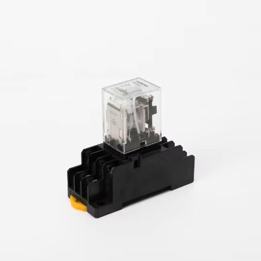 HH53P MY3N-J Miniature Electromagnetic Relay 220V 12V 24V New with Base Sealed Protection