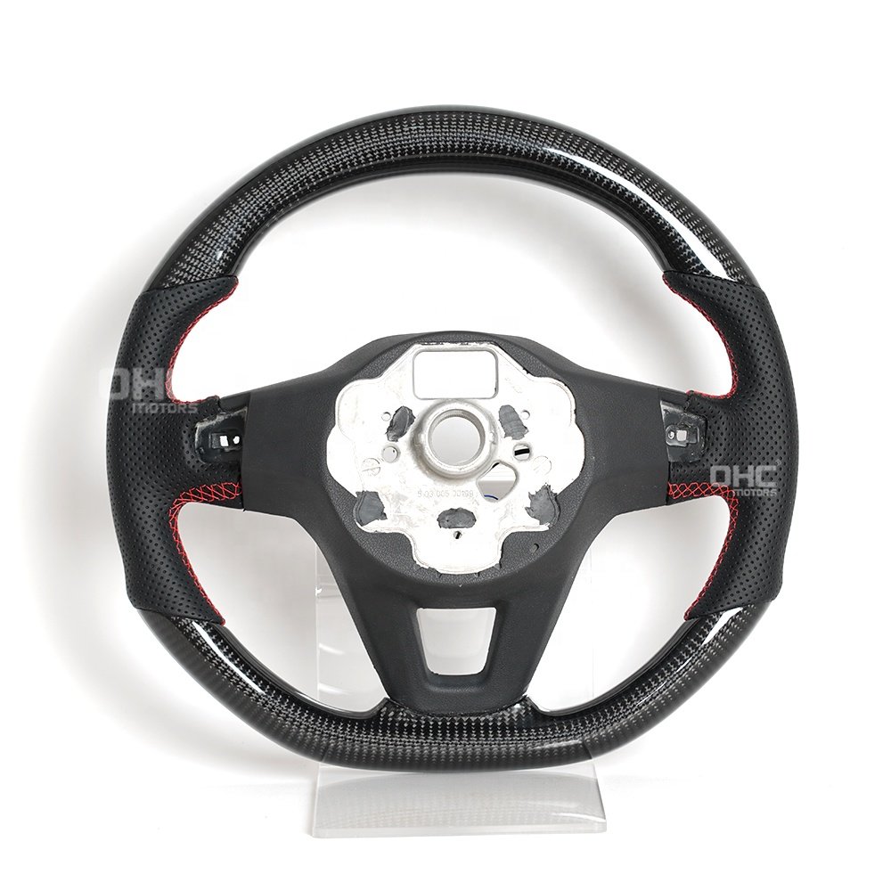 Customized Sports Steering Wheels For Volkswagen CC 380TSI 330TSI VW Carbon Fiber Steering Wheel 2021 2022 2023 2024