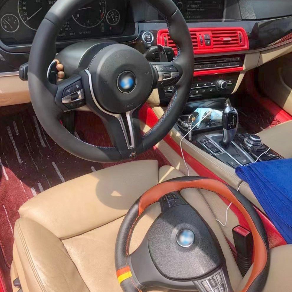 B-M-W Car Steering Wheel for bmw Real leather Steering Wheel customize motors for BMW X1 F39 X2 F25 X3 F26 X4
