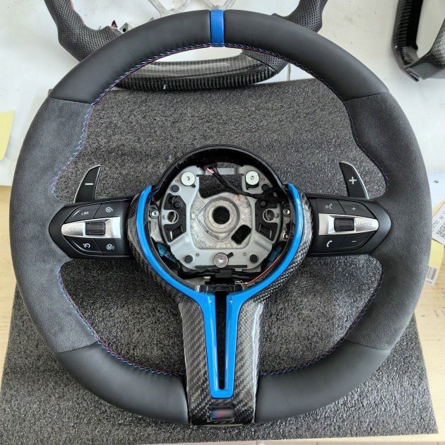 B-M-W Car Steering Wheel for bmw Real leather Steering Wheel customize motors for BMW X1 F39 X2 F25 X3 F26 X4
