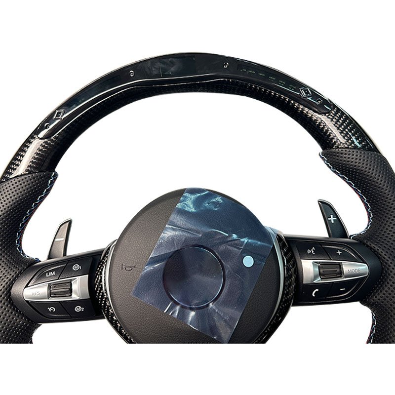 Car Accessories LED Carbon Fiber Steering Wheel For BMW X1 X2 X3 X4 X5 X6 X7 Customized Steering Wheel