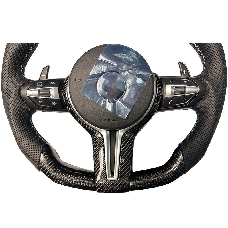 Car Accessories LED Carbon Fiber Steering Wheel For BMW X1 X2 X3 X4 X5 X6 X7 Customized Steering Wheel