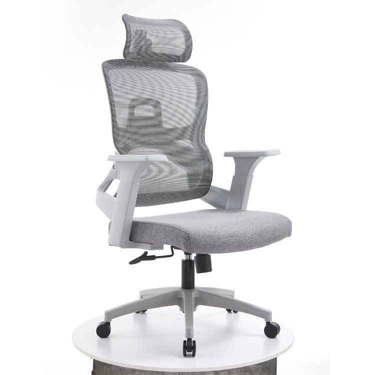 High Back 2D Armrest Ergonomic Recliner Office Chair Full Mesh Fabric Office Chair With Head Rest