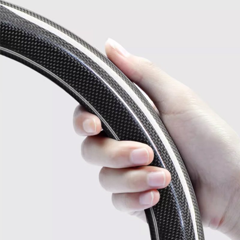 Customize carbon fiber car steering wheel for Porsche 718