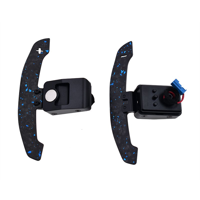 Forged Carbon Fiber Magnetic Paddle Shifter For Bmw F / G Series Car Steering Wheel Shift Paddles