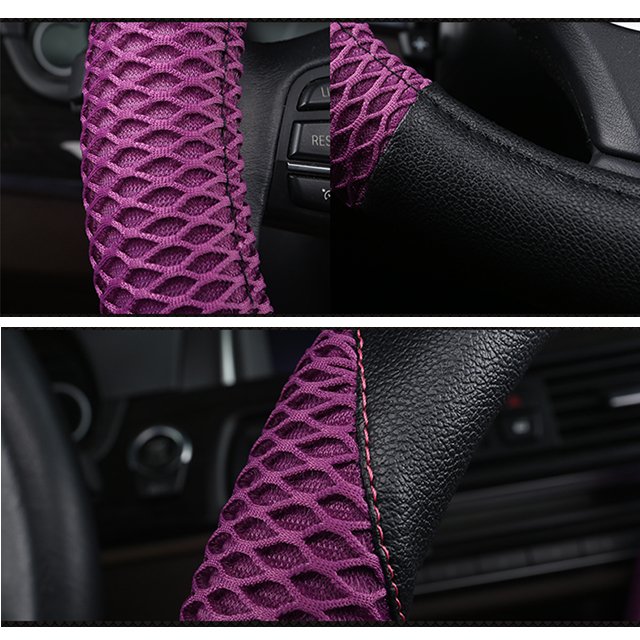 Factory Supply Directly Anti-skid and durable universal car Steering Wheel Cover with Fashion Style