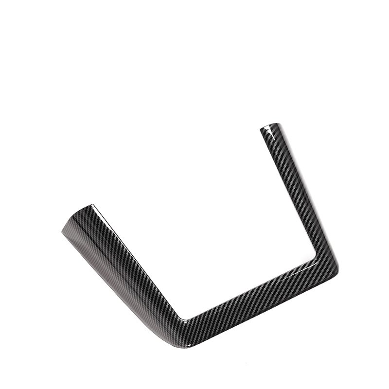 for Tesla Model 3 2024 Interior Center Console Armrest Box Front Cover Trim Carbon Fiber Accessories