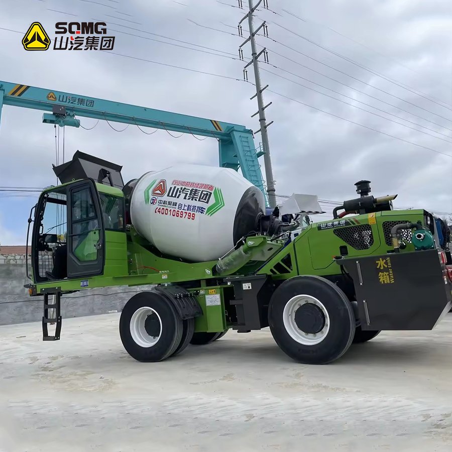 CE ISO Certification Chinese 0.8/1.2/2/2.6/3.5/4/5.5m3 6.5cbm Diesel Cement Mixer Truck Auto Self Loading Concrete Mixer Machine