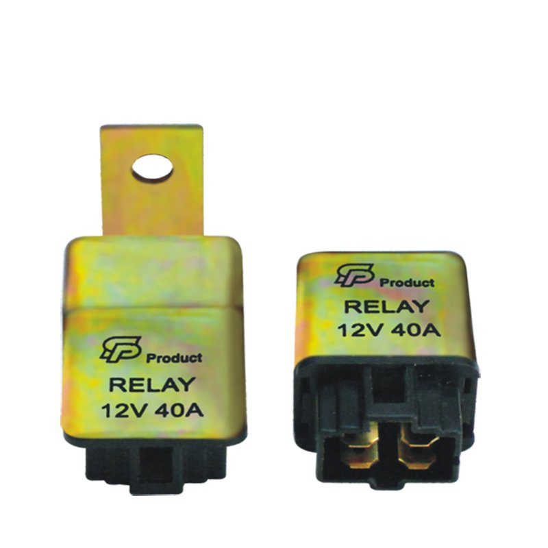 Automotive Car Relay 28x23x41.5mm 40A Rated Isolation Current 12V 24V Suitable for air Conditioning Car Relay