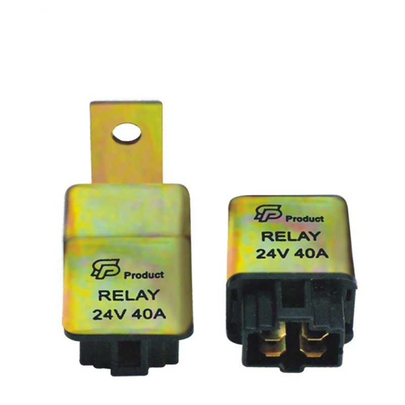 Automotive Car Relay 28x23x41.5mm 40A Rated Isolation Current 12V 24V Suitable for air Conditioning Car Relay