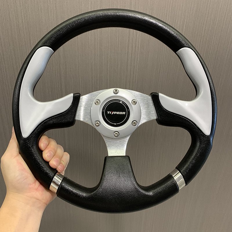 Sports PU Steering Wheels For Cars Volantes Auto Racing Drifting Steering Wheel