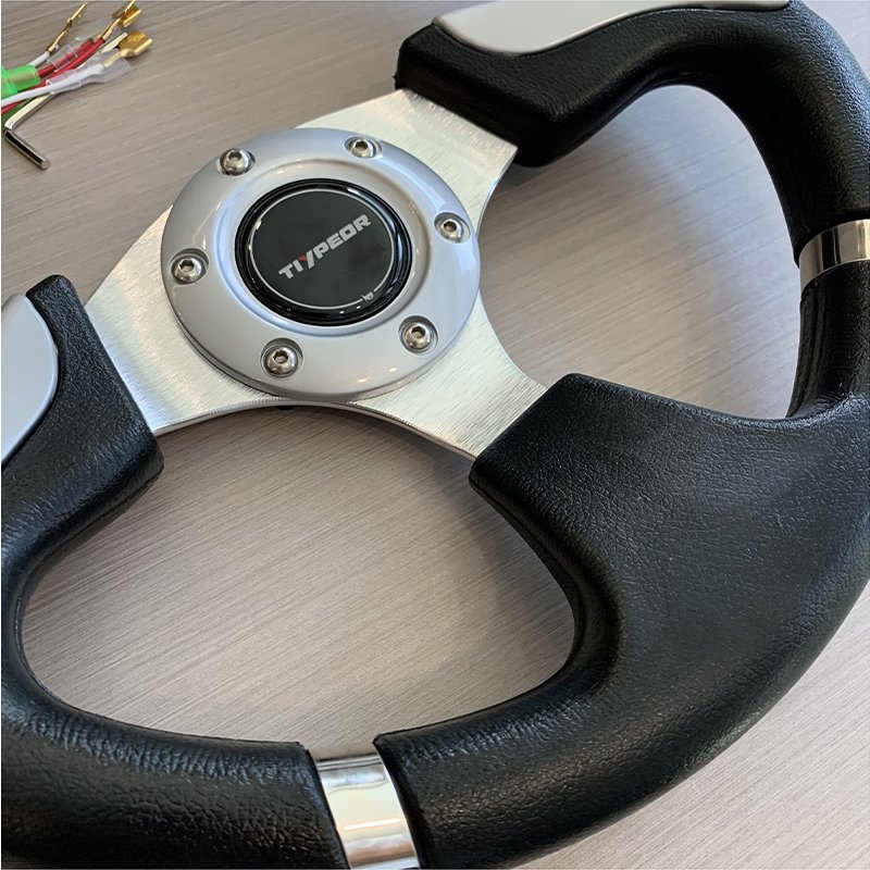 Sports PU Steering Wheels For Cars Volantes Auto Racing Drifting Steering Wheel