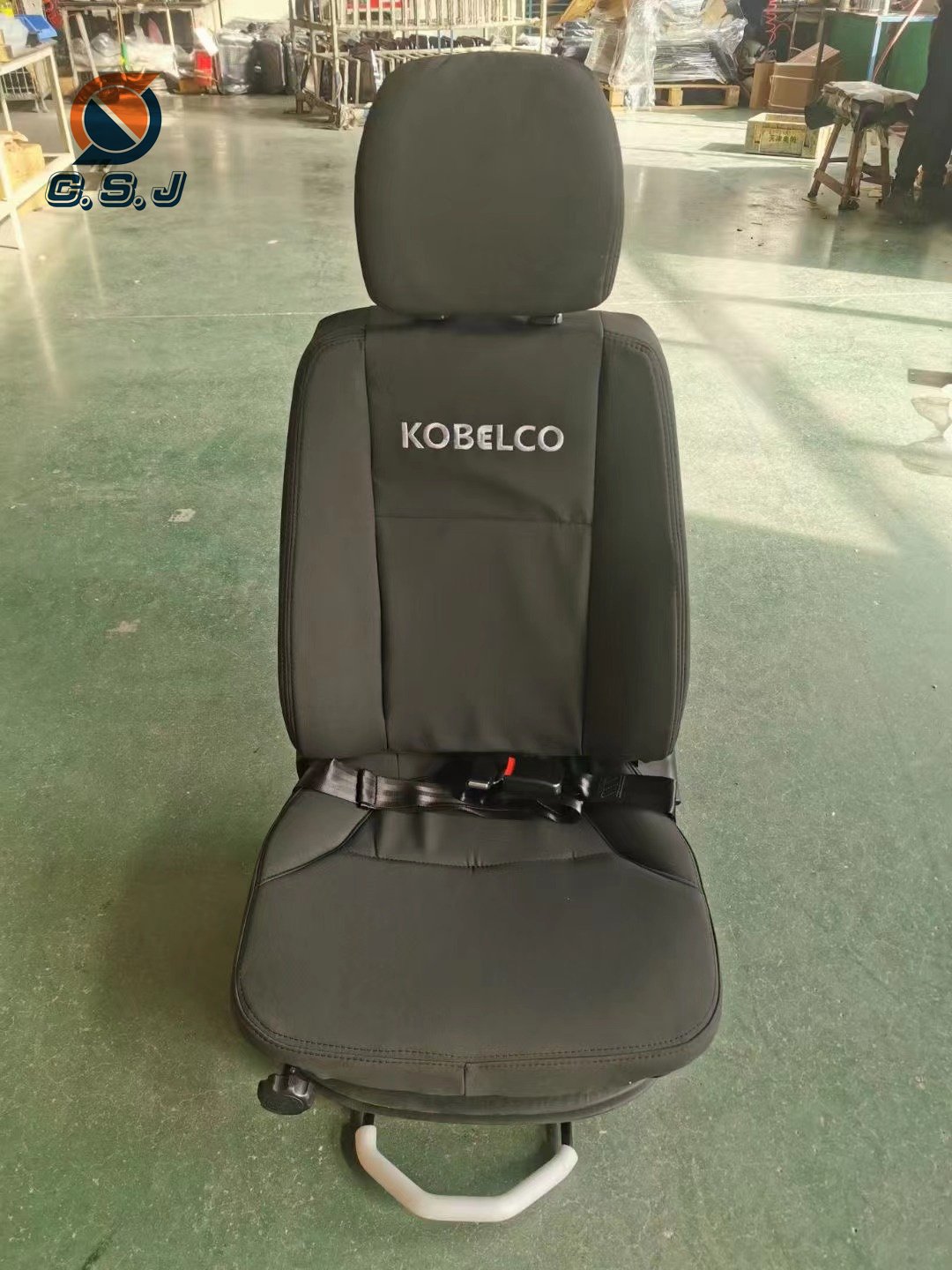 Construction Machinery Parts Excavator Operator Seat Assy for Hyundai Kobelco Hitachi Doosan Excavator