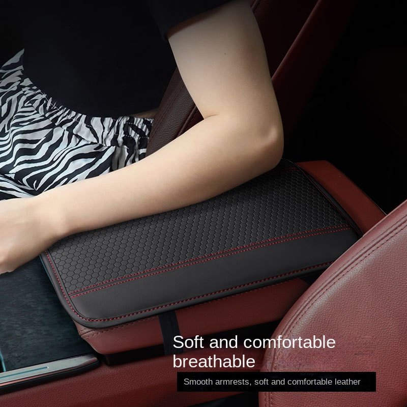 New Release Car Armrest Box Mat Non-Slip Front Central Armrest Cover Storage Box and Interior Decoration for Cars
