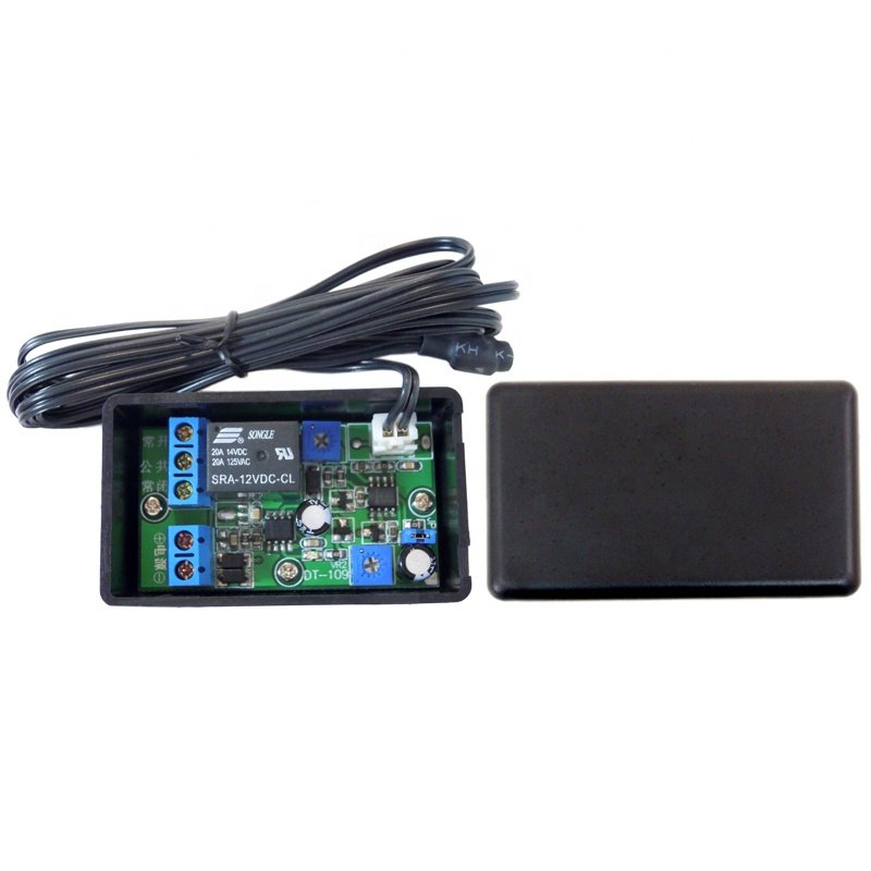 Taidacent DC12V Automatic Headlight Sensor Light Sensing Control Delay Start Auto Headlight Module Automotive Relay Switch