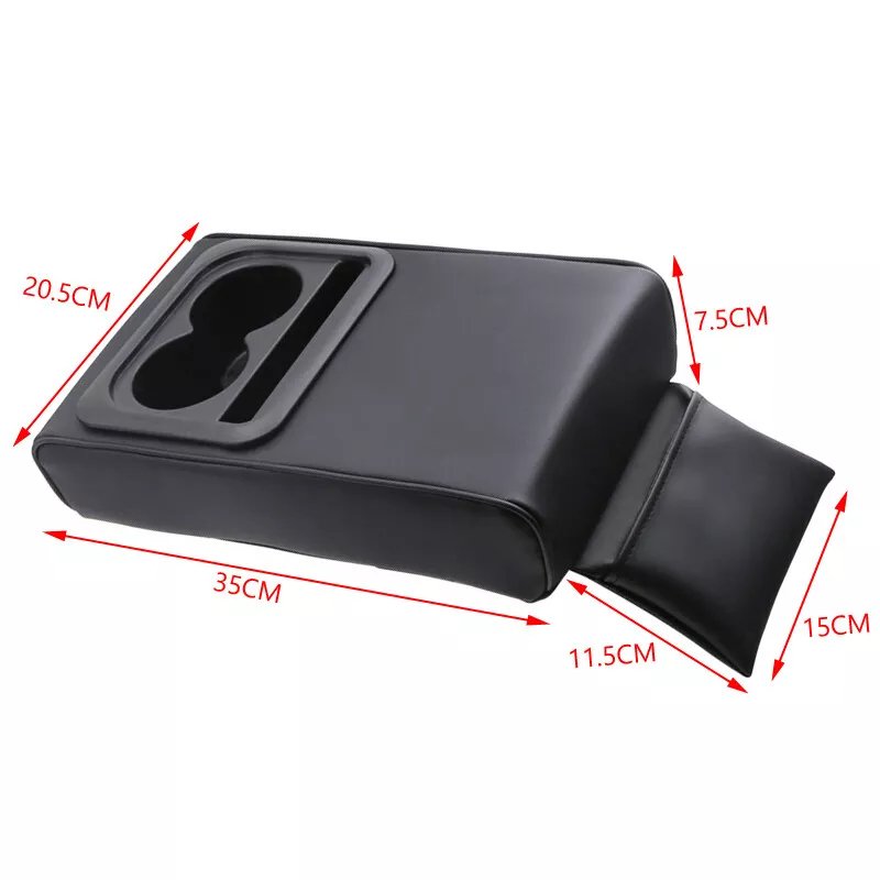 CHENG HUI Wholesale Car Center Armrest Box Pad Multifunctional Storage Box Heightened Pad Universal Armrest