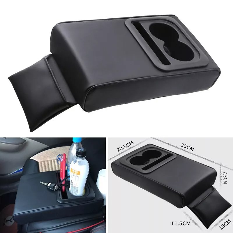 CHENG HUI Wholesale Car Center Armrest Box Pad Multifunctional Storage Box Heightened Pad Universal Armrest