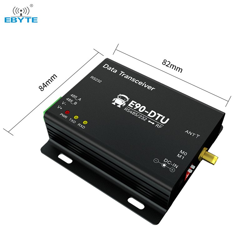 Ebyte E90-DTU(400SL30) auto relay networking 1W high speed RS232 RS485 lora wireless transceiver modem DTU