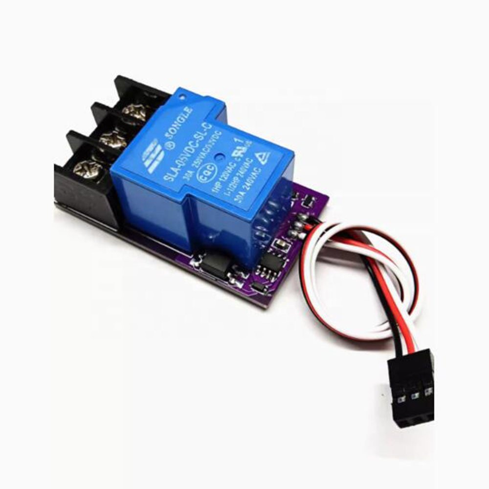 Taidacent DIY Model Universal On-off Aviation 12V-80V1CH 2CH 30A RC Relay Switch Aircraft Relay Module PWM Control Switch Module