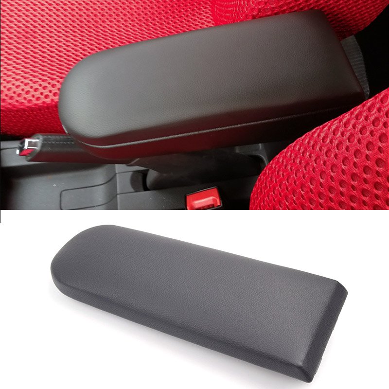 Vtear Armrest Cover Center Console Latch Clip Leather Lid Fit for VW Polo 6R GOLF MK4 BORA BEETLE PASSAT B5 SKODA OCTAVIA Lavida