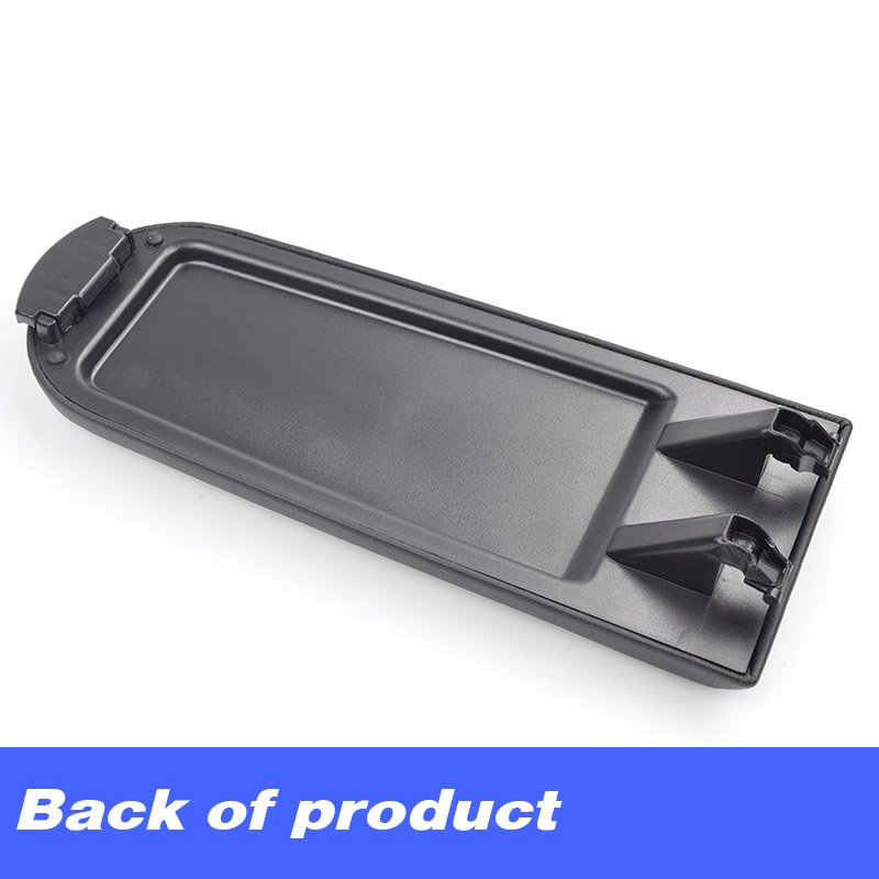 Vtear Armrest Cover Center Console Latch Clip Leather Lid Fit for VW Polo 6R GOLF MK4 BORA BEETLE PASSAT B5 SKODA OCTAVIA Lavida