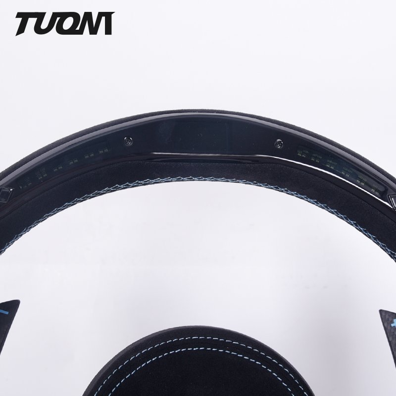 Fit For Bmw F10 F30 E60 E90 E92 M3 M4 M5 M6 F80 X5m X6m Carbon Fiber LED Steering Wheel