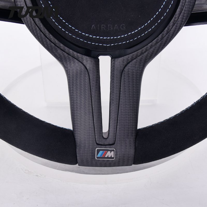 Fit For Bmw F10 F30 E60 E90 E92 M3 M4 M5 M6 F80 X5m X6m Carbon Fiber LED Steering Wheel