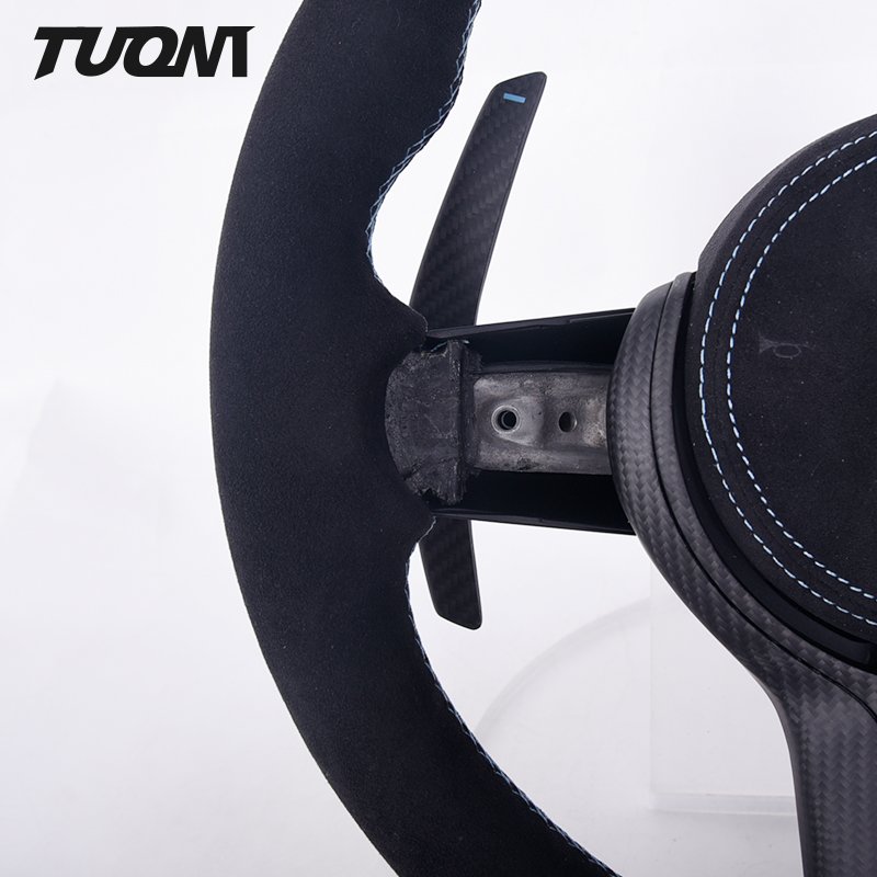 Fit For Bmw F10 F30 E60 E90 E92 M3 M4 M5 M6 F80 X5m X6m Carbon Fiber LED Steering Wheel