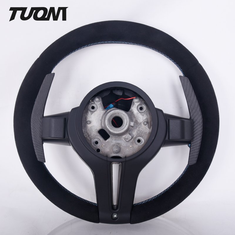 Fit For Bmw F10 F30 E60 E90 E92 M3 M4 M5 M6 F80 X5m X6m Carbon Fiber LED Steering Wheel