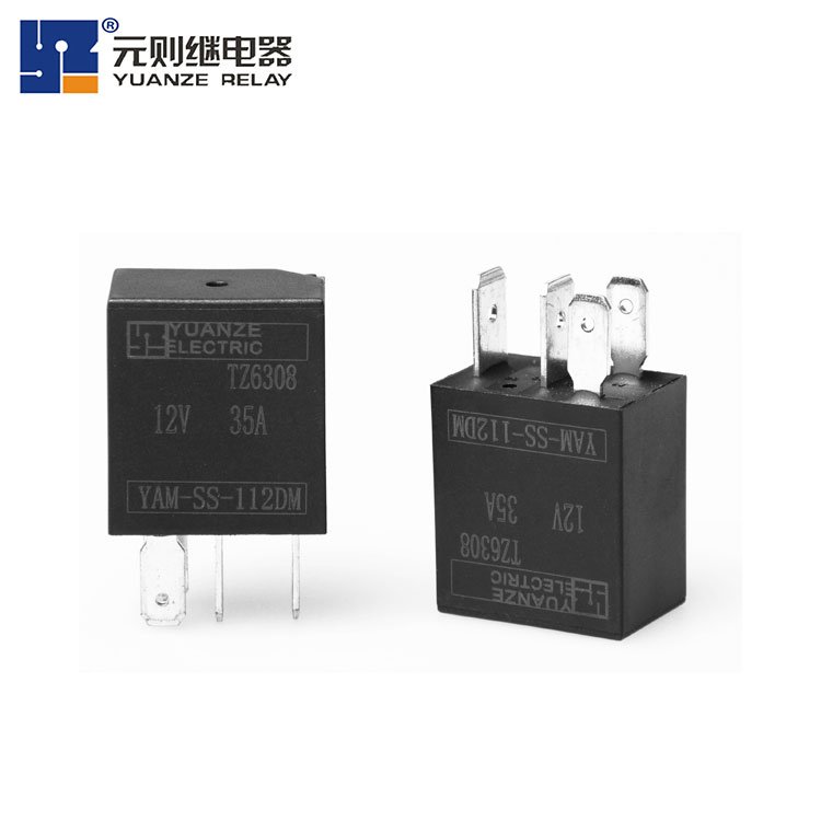 Yuanze Cars Etc YAM-SS-112DM 10V Auto Rele Good Price Rele for Van and Bus Minibus 4 Pin Relay