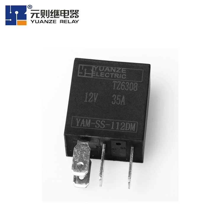 Yuanze Cars Etc YAM-SS-112DM 10V Auto Rele Good Price Rele for Van and Bus Minibus 4 Pin Relay
