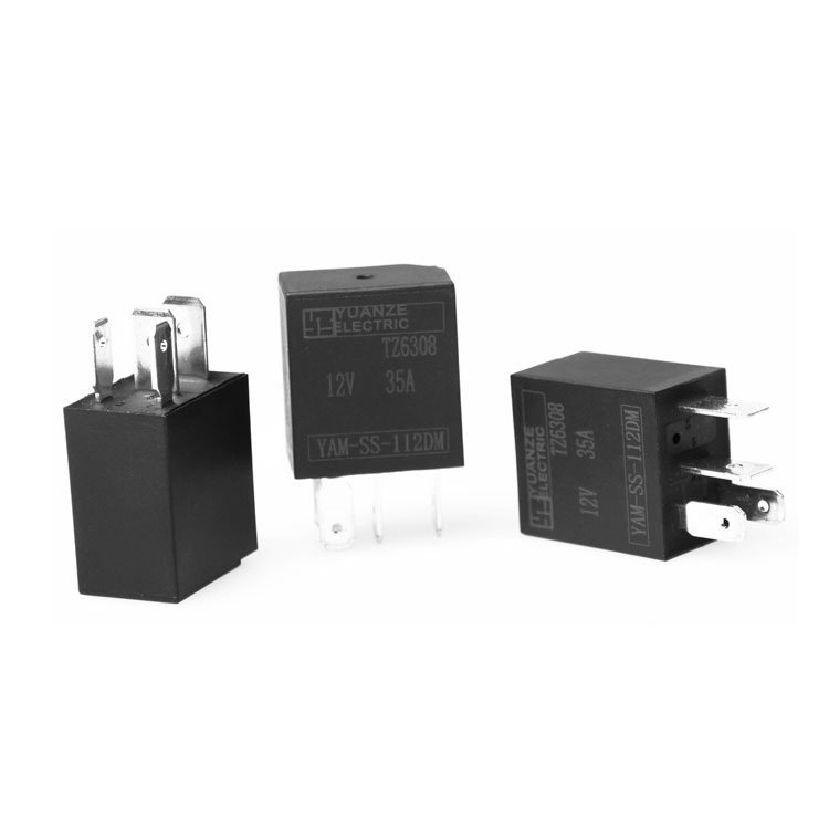 Yuanze Cars Etc YAM-SS-112DM 10V Auto Rele Good Price Rele for Van and Bus Minibus 4 Pin Relay