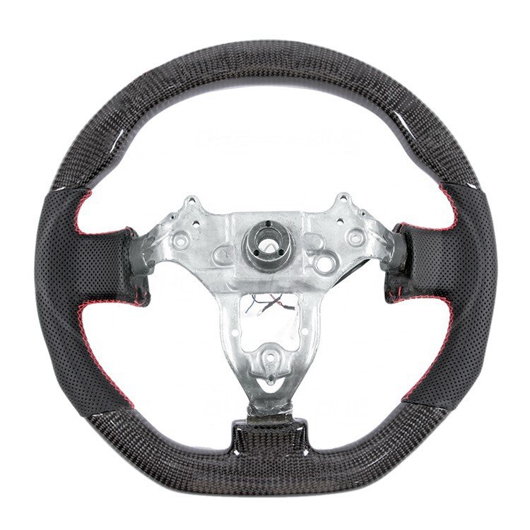 EVD STYLE CARBON FIBER STEERING WHEEL WITH LED FOR 2008-2016 NISSAN GTR R35