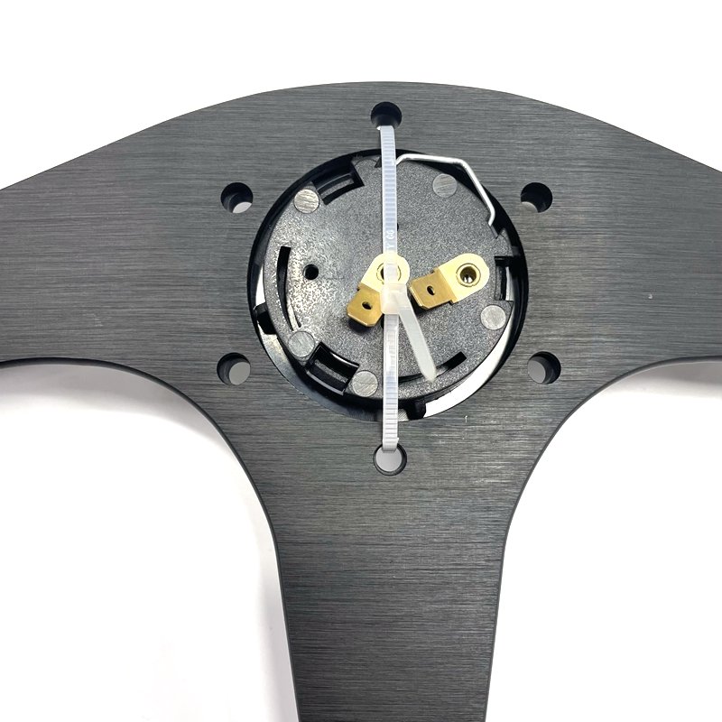 Mugen Power Steering Wheel For Universal 14inch/350mm Sports Racing Car Steering Wheel Black PU