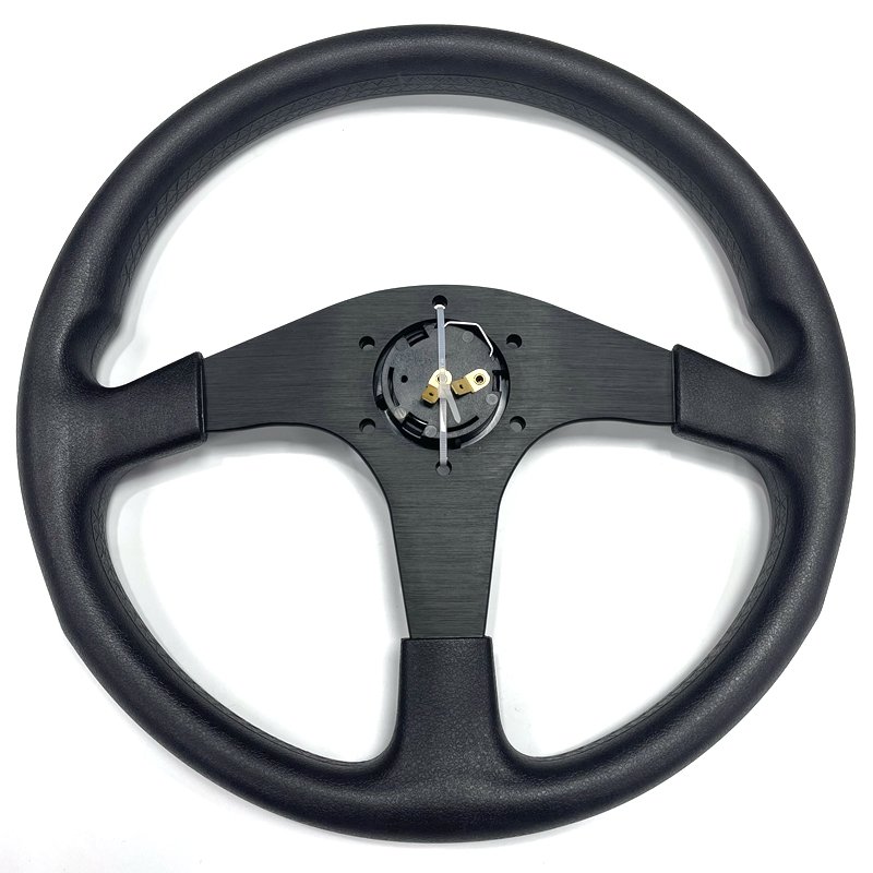 Mugen Power Steering Wheel For Universal 14inch/350mm Sports Racing Car Steering Wheel Black PU