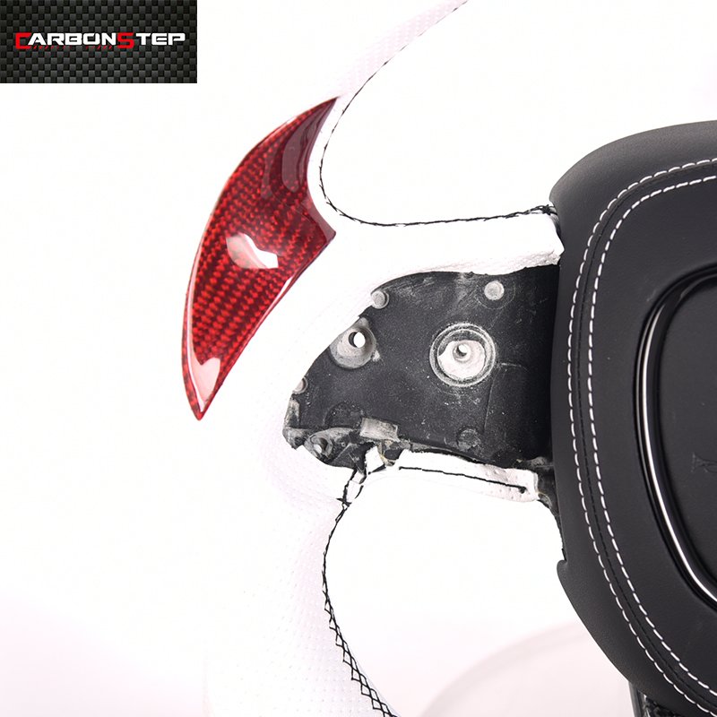 Car Steering Wheel fit for Dodge Charger challenger SRT 2014-2022 Carbon Fiber Steering Wheel