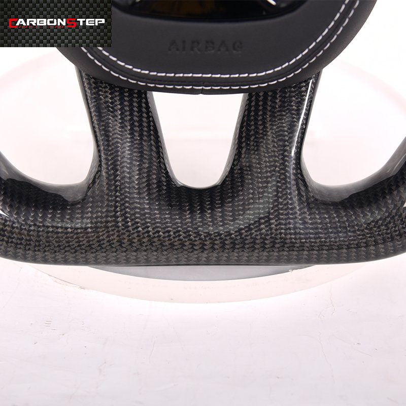 Car Steering Wheel fit for Dodge Charger challenger SRT 2014-2022 Carbon Fiber Steering Wheel