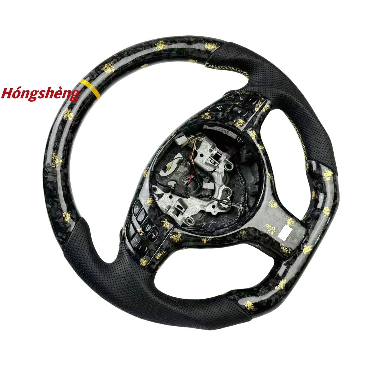 For BMW M3 E46 E39 E53 330ci 325i steering wheel Custom forged carbon fiber steering wheel high-end automotive accessories