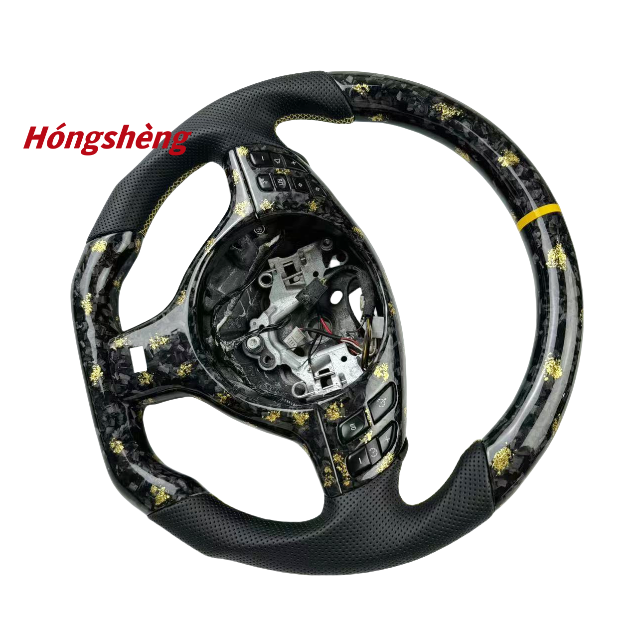 For BMW M3 E46 E39 E53 330ci 325i steering wheel Custom forged carbon fiber steering wheel high-end automotive accessories