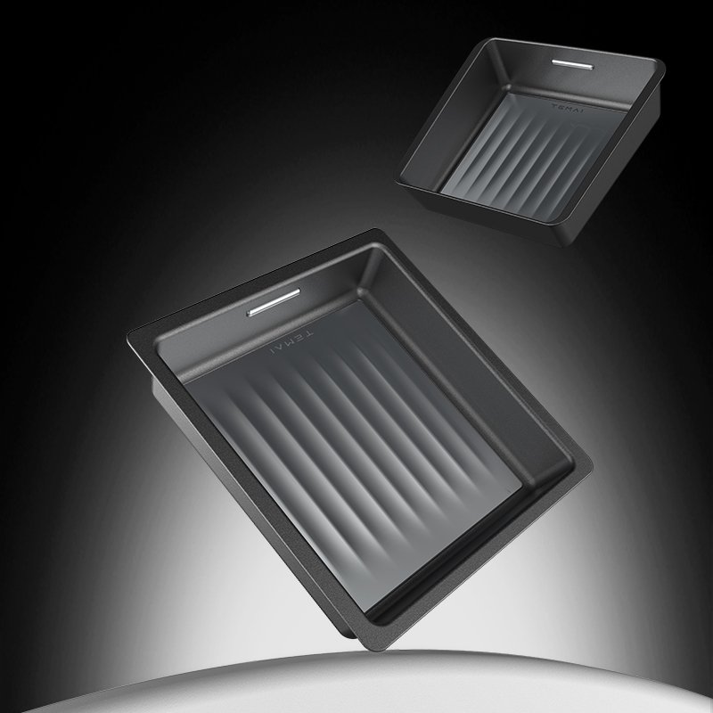 2024 Most Popular Modification Accessories of Tesla Model3 Highland Black Center Control Storage Box Armrest